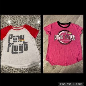 Pink Floyd shirts girls size large